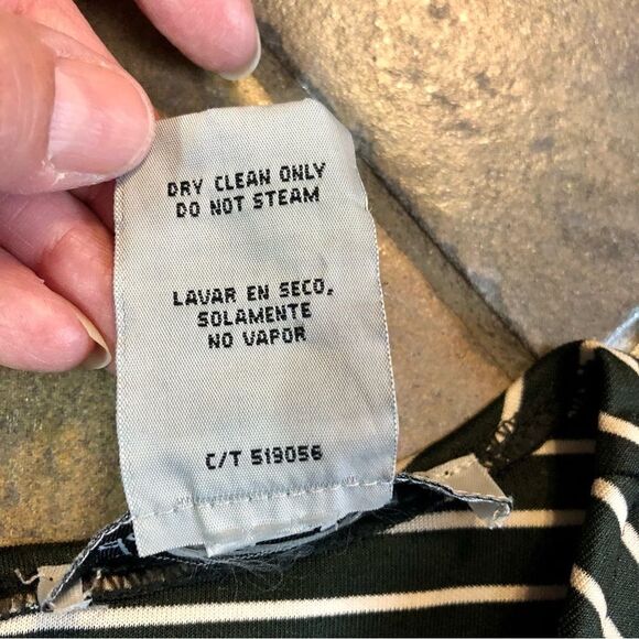 Danny and Nicole Stripped Black and White Dress Size 8 - Picture 8 of 10